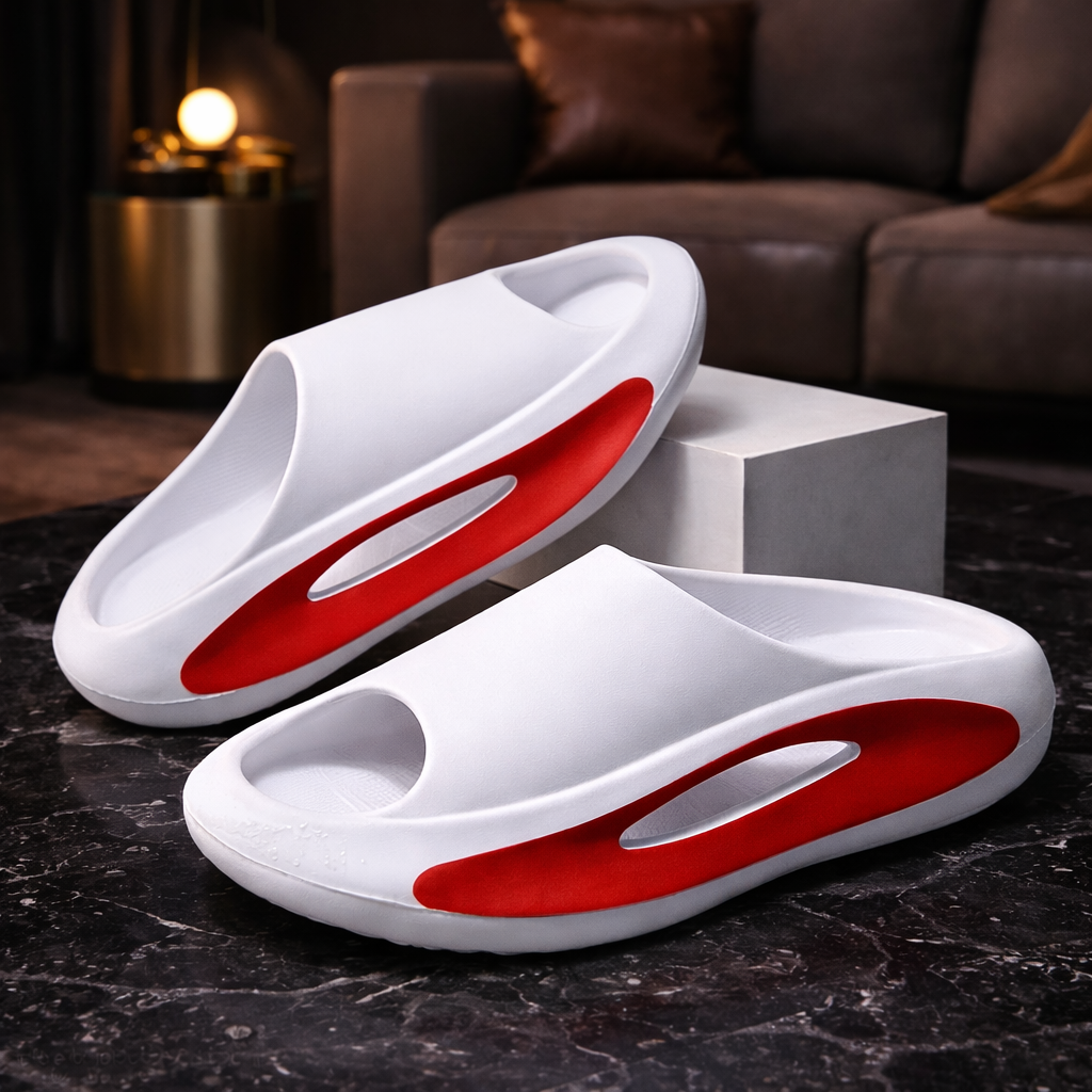Unisex Cushioned Platform House Slid