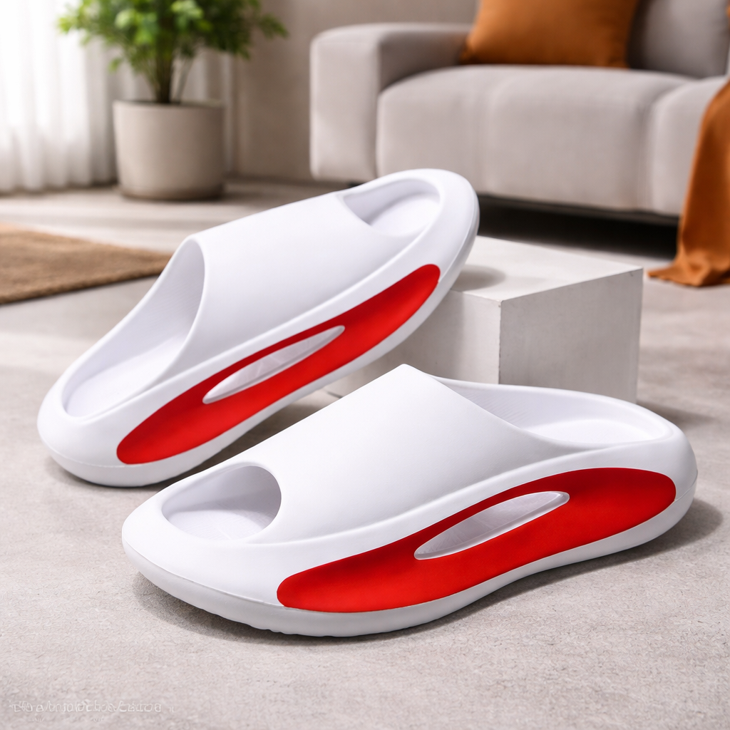 Unisex Cushioned Platform House Slid