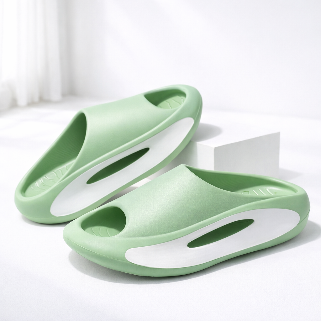 Unisex Cushioned Platform House Slid