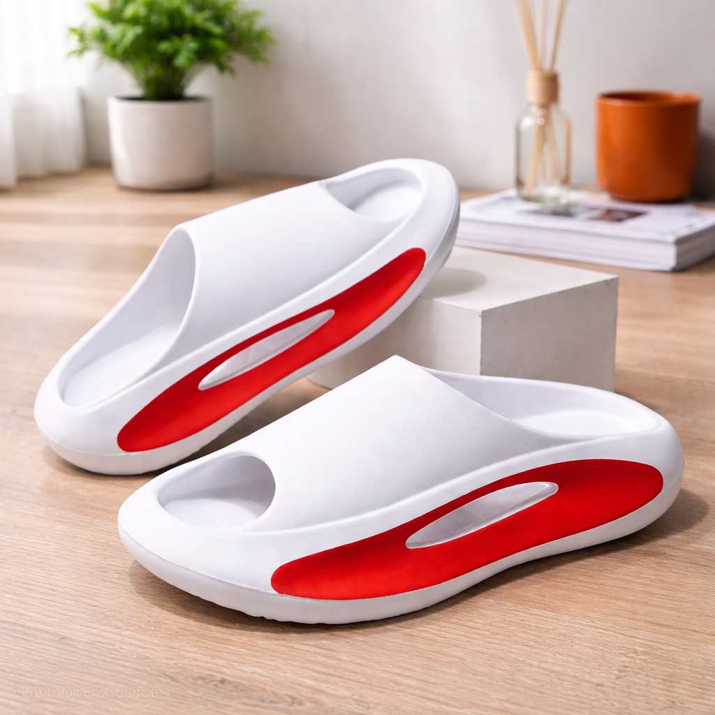 Unisex Cushioned Platform House Slid