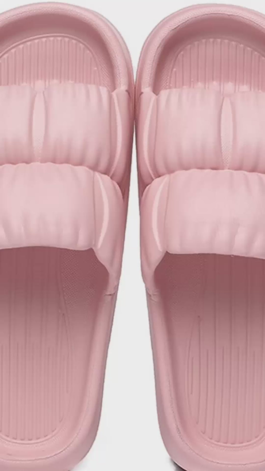cushioned slide sandals